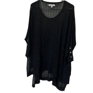 Jennifer Lopez Cover Up Top,  BLACK, Size Small 0-7